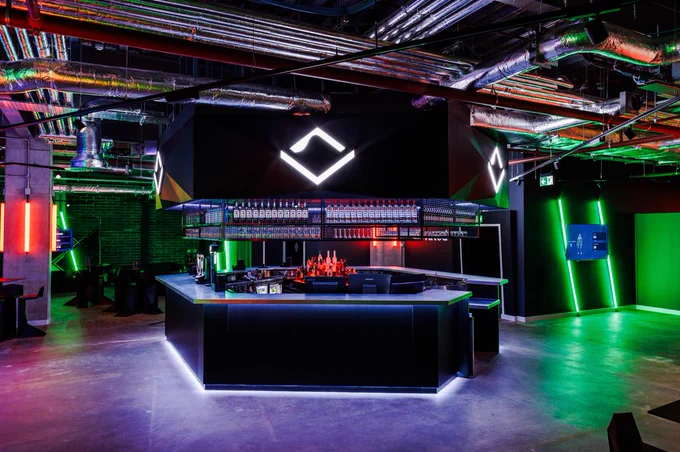 Sandbox VR Dublin Lighting