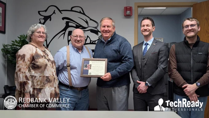 Thanks to Rep. Josh Bashline for honoring our Chamber Award winners with official citations presented by Mayor Barrows, John & Gennie Gerow, and Matt Green at our annual banquet!

#ChamberAwards #NewBethlehem #RedbankValley