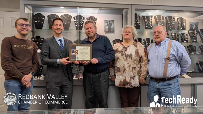 Thanks to Rep. Josh Bashline for honoring our Chamber Award winners with official citations presented by Mayor Barrows, John & Gennie Gerow, and Matt Green at our annual banquet!

#ChamberAwards #NewBethlehem #RedbankValley