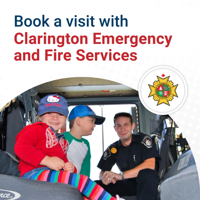 Book a visit with Clarington Emergency and Fire Services