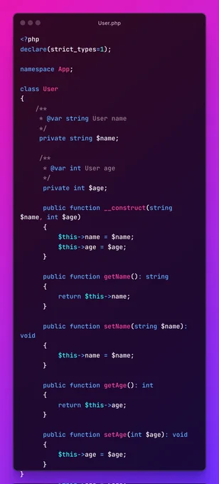 It is modern PHP syntax.

#PHP
#PHP8
#ModernPHP
#PHPSyntax
#Syntax