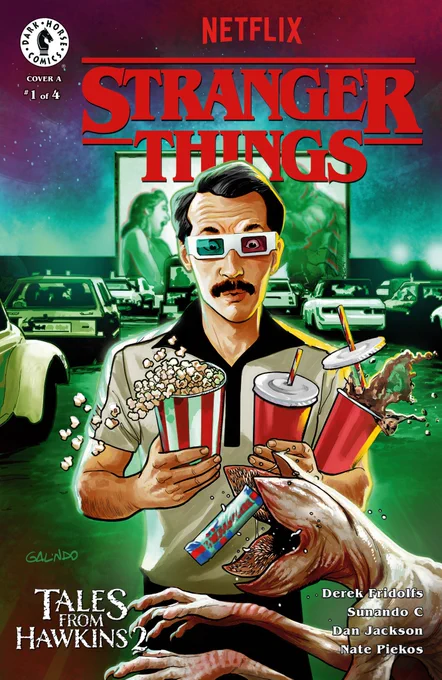 Base cover of Stranger Things: Tales from Hawkins II illustrated by Diego Galindo