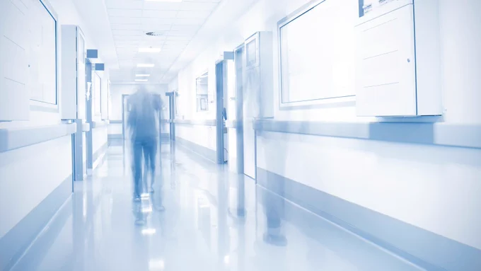 Hospital corridor