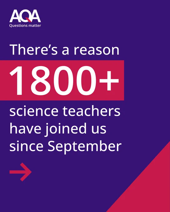 There's a reason 1800  science teachers have joined us since September