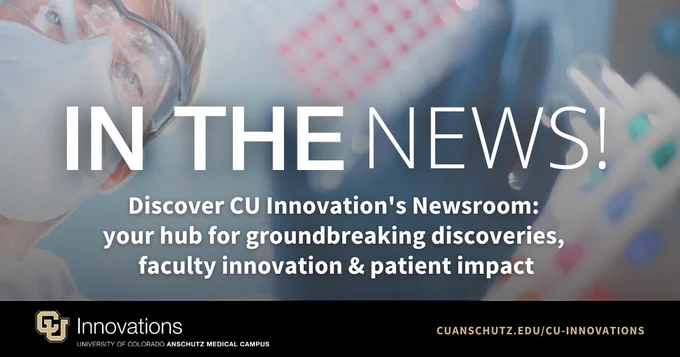 Discover #CUInnovations Newsroom! Stay updated on #CUAnschutz innovation news, faculty #Startups  stories, department updates and strategic partnerships here:
https://news.cuanschutz.edu/cu-innovations

#innovationnews 