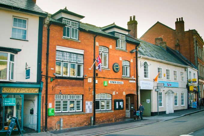 Cullompton Town Hall.