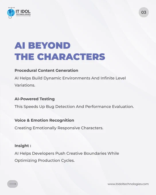 AI in Gaming | IT IDOL Technologies