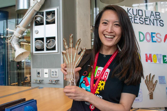 Photo of Catherine K. Kuo at Maryland Day 2024 
