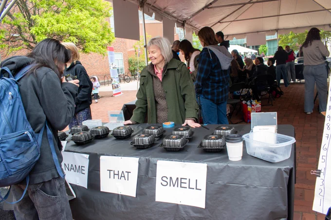 Photo of Elisabeth Smela at Maryland Day 2024 