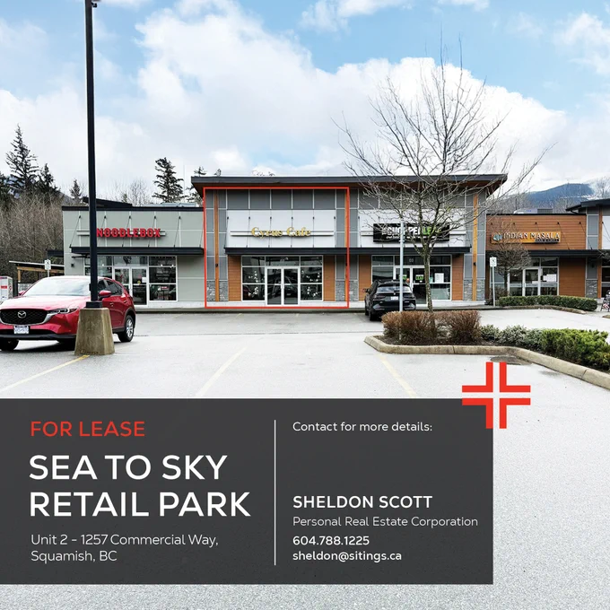 For Lease | Sea to Sky Retail Park, Squamish BC