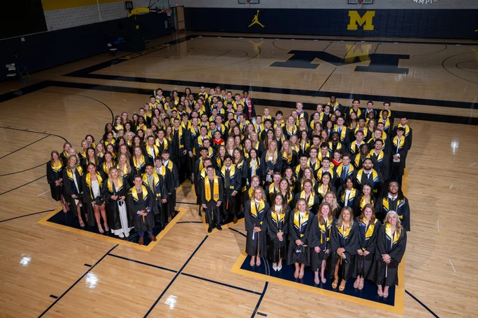 Michigan Student-Athlete Graduates