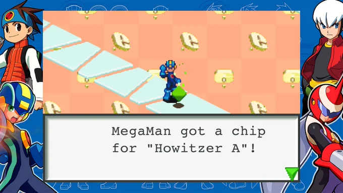 In Battle Network 1, this chip is not obtainable in this mystery data, despite being in the drop list.