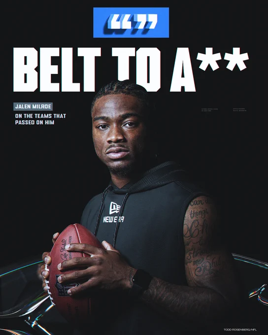 Jalen Milroe on the teams that passed on him: "Belt to A**"