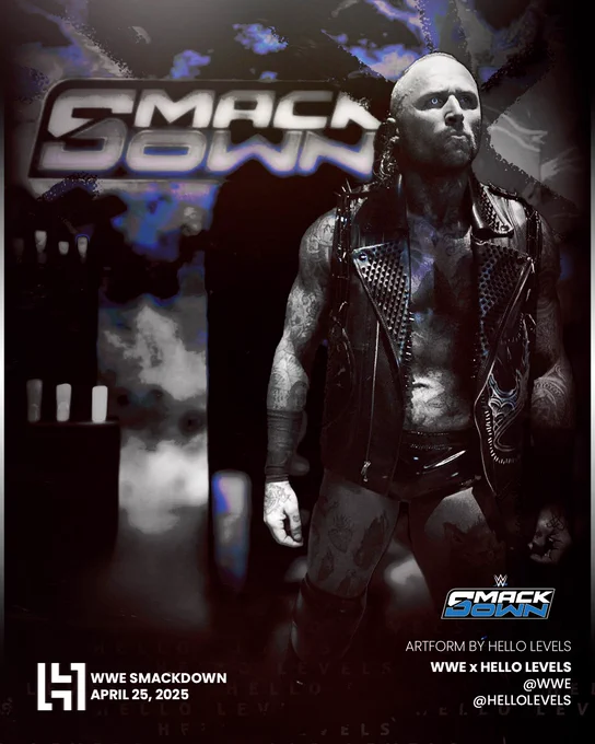 Aleister Black - WWE SmackDown - April 25,2025
🔥
#WWE #WWESmackDown #SmackDown #AleisterBlack #ARTFORMbyHelloLevels