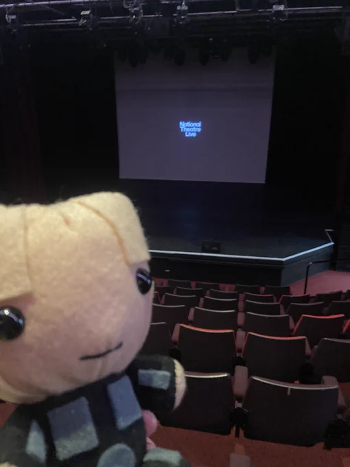 Little Kryten watching NTL Dr Strangelove