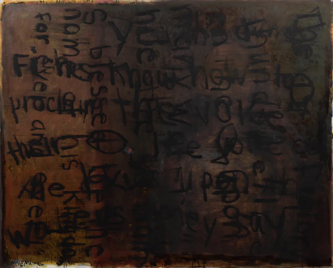 Oil on canvas, 51.5 x 64 inches, Copyright © Joan Goldin from Collected Works Joan Goldin (Un-Gyve Press)
