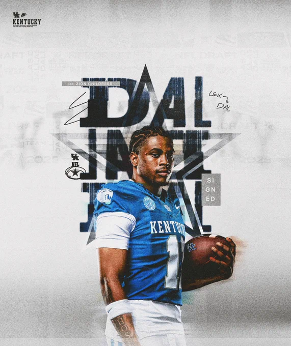 Zion Childress has been signed as an undrafted free agent by the Dallas Cowboys. 