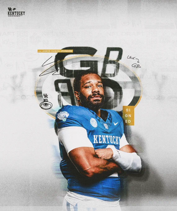 Jamon Dumas-Johnson has signed as an undrafted free agent with the Green Bay Packers. 