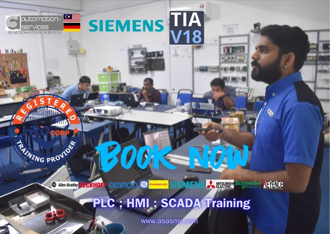 ✅ PLC, HMI & SCADA Training Completed!
📅 April 7–11, 2025 | 📍 AS Automation Services, Johor Bahru

We recently trained 3 participants sponsored by a university in Sabah and an agro-tech company. The 5-day hands-on session covered Siemens S7-1200 PLC, TIA Portal V18, KTP400 HMI, SCADA, and Sinamics G120 Drive Control from basic to advanced level.

🔧 Key Skills: Hardware setup, programming, HMI & SCADA configuration, drive control, troubleshooting, and real-world projects.

Want to upskill your team or join the next batch? Visit : www.asasmy.com/request-quotation.html

#PLCTraining #TIAportalV18 #SiemensAutomation #HMItraining #SCADAworkshop #IndustrialTraining #AutomationMalaysia #HandsOnPLC #DriveControl #SinamicsG120 #PLCinJohor #EngineeringSkills #TechnicalTraining #ASAutomationServices #AutomationJourney

Blog Link :- https://shorturl.at/UIzBz