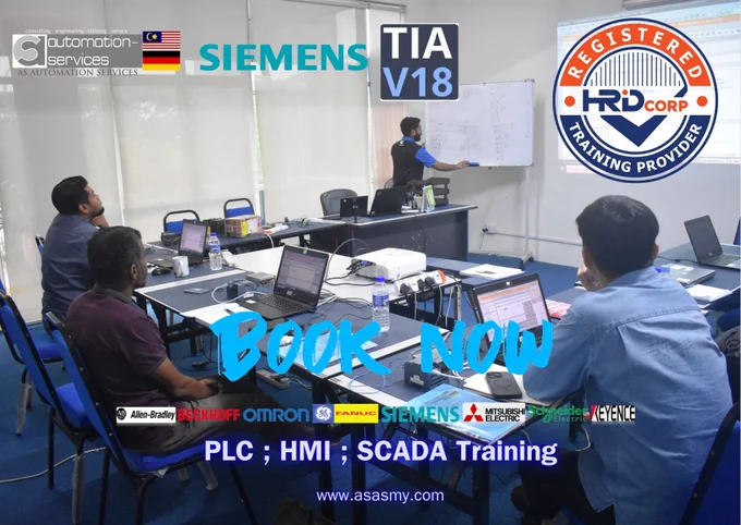 ✅ PLC, HMI & SCADA Training Completed!
📅 April 7–11, 2025 | 📍 AS Automation Services, Johor Bahru

We recently trained 3 participants sponsored by a university in Sabah and an agro-tech company. The 5-day hands-on session covered Siemens S7-1200 PLC, TIA Portal V18, KTP400 HMI, SCADA, and Sinamics G120 Drive Control from basic to advanced level.

🔧 Key Skills: Hardware setup, programming, HMI & SCADA configuration, drive control, troubleshooting, and real-world projects.

Want to upskill your team or join the next batch? Visit : www.asasmy.com/request-quotation.html

#PLCTraining #TIAportalV18 #SiemensAutomation #HMItraining #SCADAworkshop #IndustrialTraining #AutomationMalaysia #HandsOnPLC #DriveControl #SinamicsG120 #PLCinJohor #EngineeringSkills #TechnicalTraining #ASAutomationServices #AutomationJourney

Blog Link :- https://shorturl.at/UIzBz