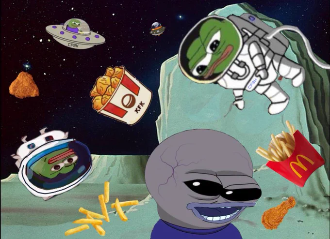 Apu in space with alien apu 