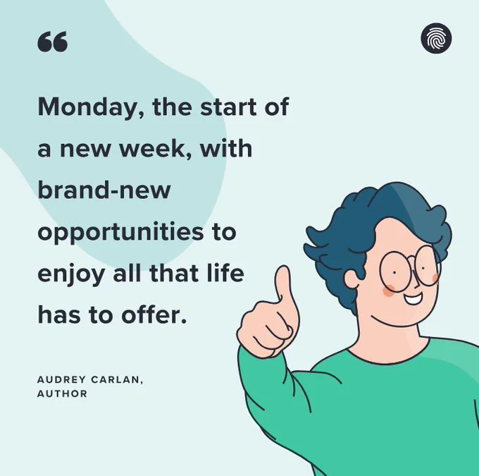 Inspirational quote for Monday - mental health awareness week 