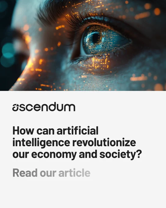 Ascendum - how AI can revolutionize our economy and society. Custom Software Solutions.