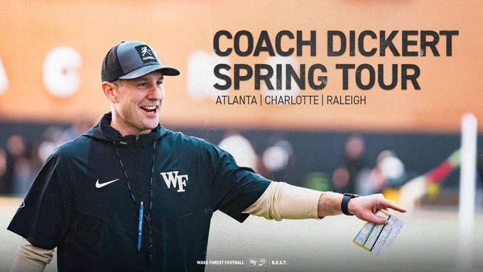 Coach Dickert spring tour coming soon