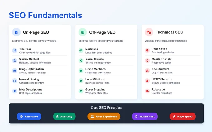 SEO fundamentals
