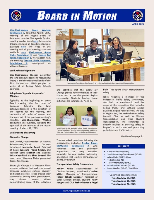 Screenshot of cover of Board In Motion