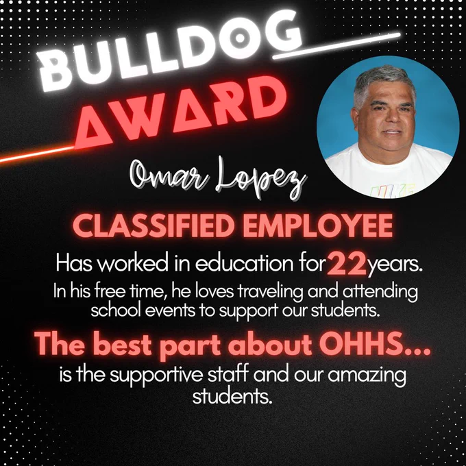 April Bulldog Award-Classified
