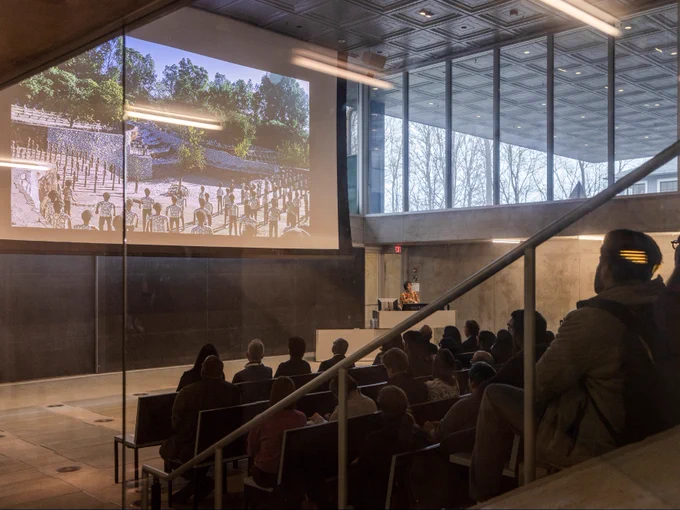 Billie Tsien, cofounding partner of Tod Williams Billie Tsien Architects, shared the impact of Tata's perspective and generosity on her own work. 