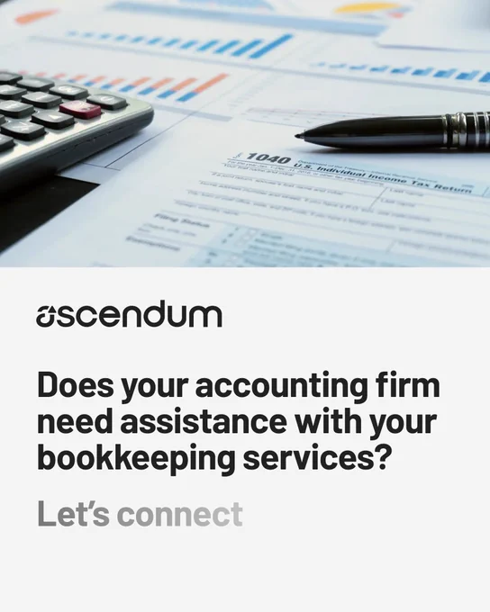 Ascendum's award-winning accounting, bookkeeping, tax prep, and auditing services. Accounting for Accountants. Save resources and profits with Ascendum's offshore accounting services. Ascendum is a trusted Intuit Partner.