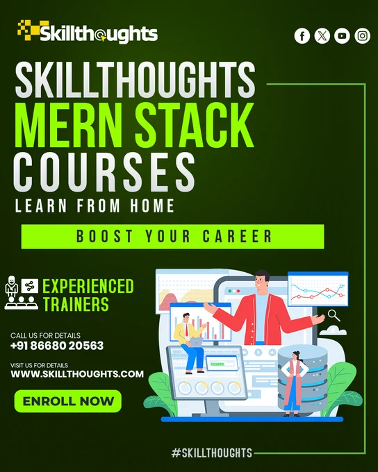 skillthoughts technologies online tech course | online tech course | online tech course for mern stack devloper 