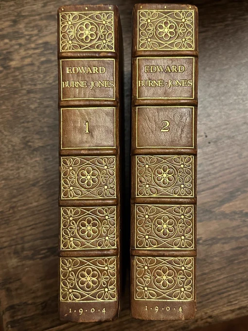 Two volumes on Burne Jones