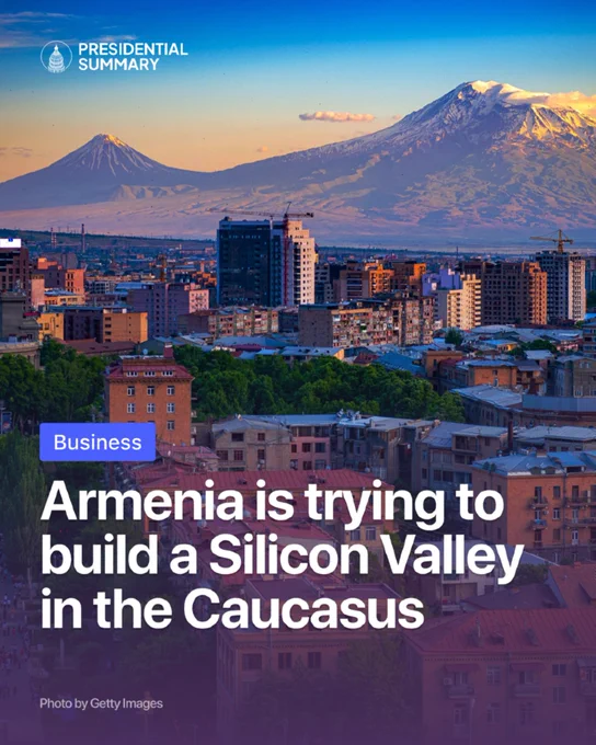 Armenia is becoming a tech hub by teaching 17000 students coding through Armath labs and attracting Russian IT workers while using support from its government and global diaspora to grow the industry.