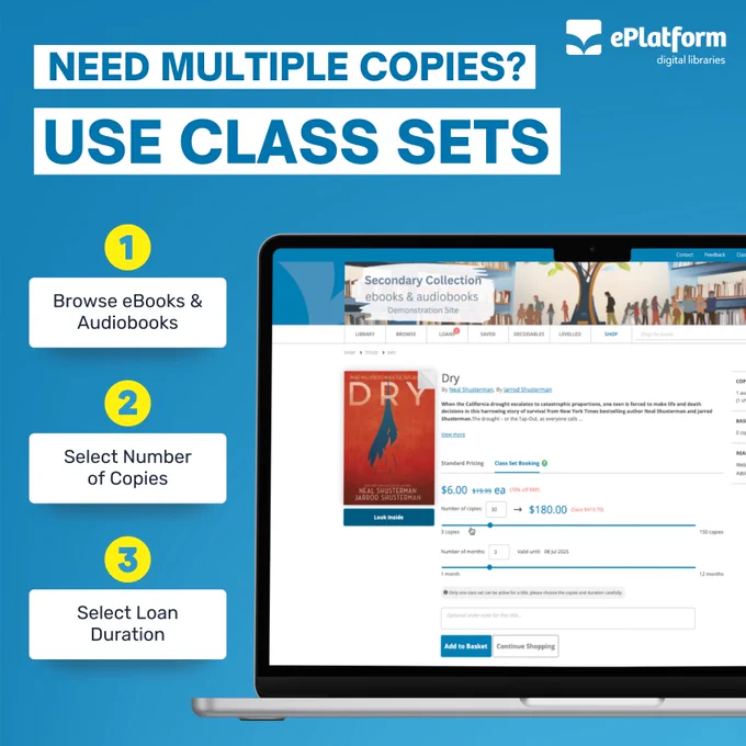 Class Sets by ePlatform Digital Libraries