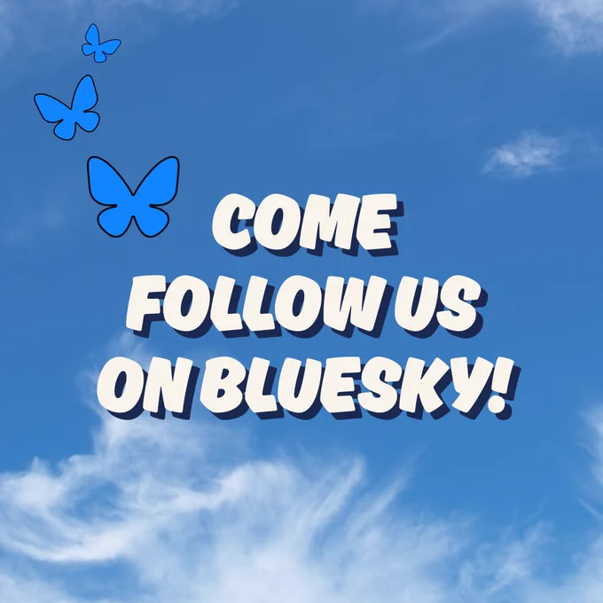 AWAC social media post that reads "Come follow us on Bluesky!"
