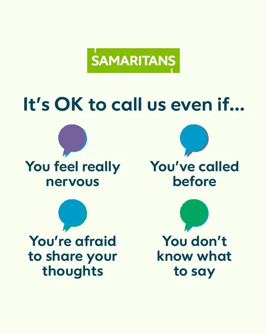 It's OK to call us even if...

You feel really nervous
You've called before
You're afraid to share you thoughts
You don't know what to say