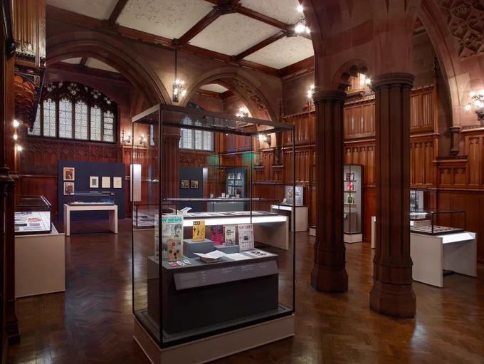 View of The Secret Public exhibition. 