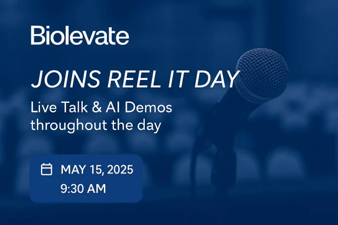 Biolevate joins REEL IT DAY on May 15th, 2025.