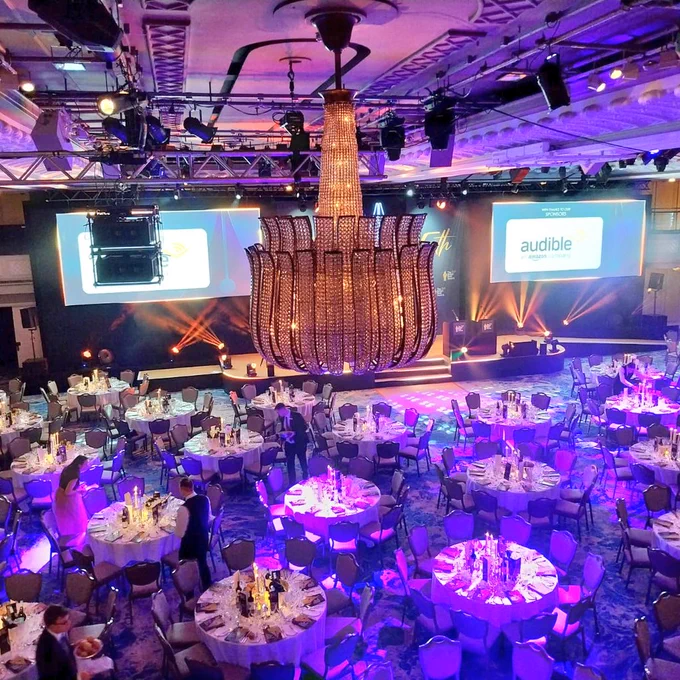 Awards ceremony at the Grosvener Hotel 