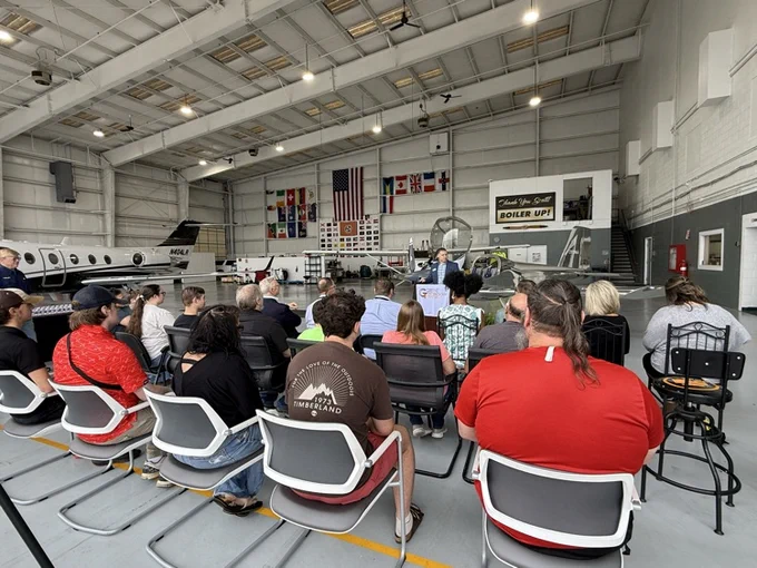 GTC aviation commissioning ceremony - community