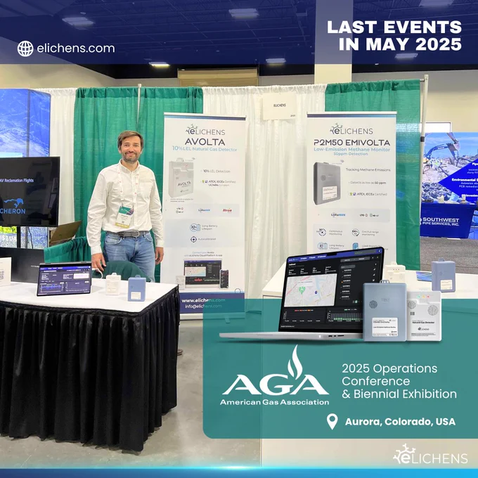 eLichens Booth at American Gas Association 2025 Operations Conference & biennal Exhibition