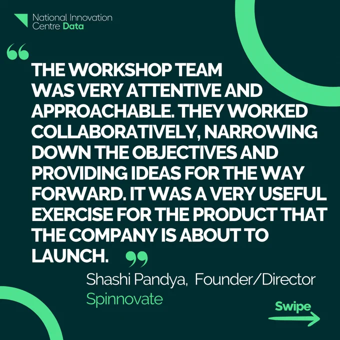 "The workshop team was very attentive and approachable. They worked collaboratively, narrowing down the objectives and providing ideas for the way forward. It was a very useful exercise for the product that the company is about to launch."
Shashi Pandya
Founder/Director, Spinnovate
