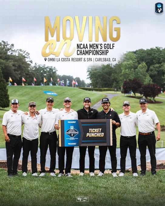 Wake Forest men’s golf