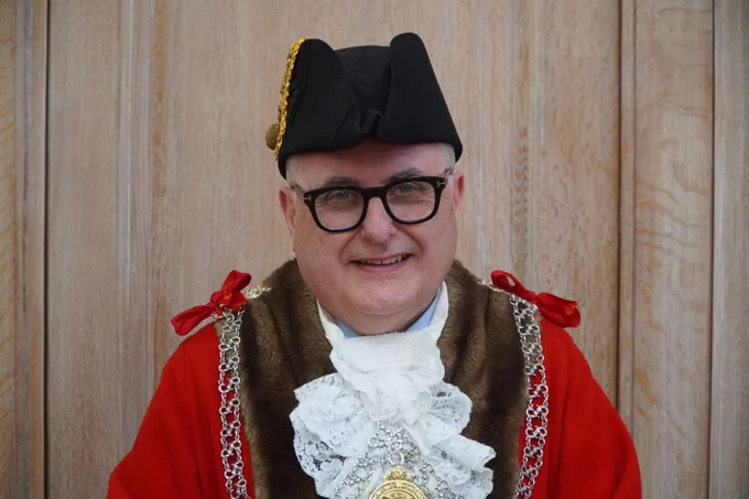 Photo of Councillor Noel Hadjimichael, Mayor of the Royal Borough of Kingston
