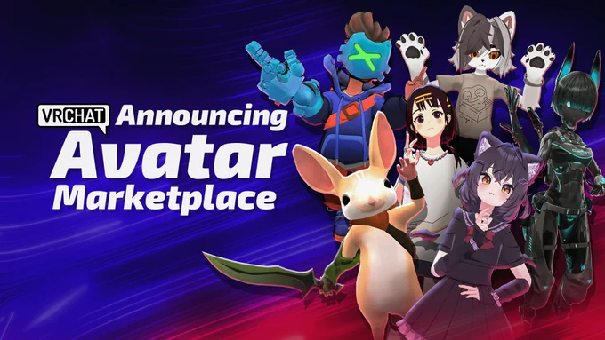 Announcing Avatar Marketplace on VRChat!