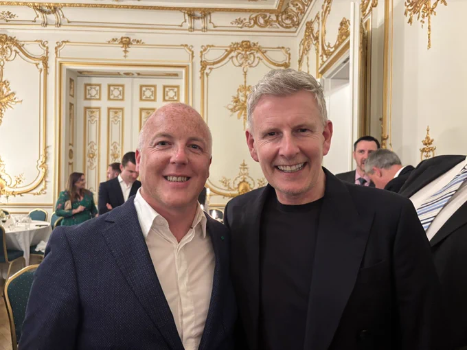Patrick Kielty and me