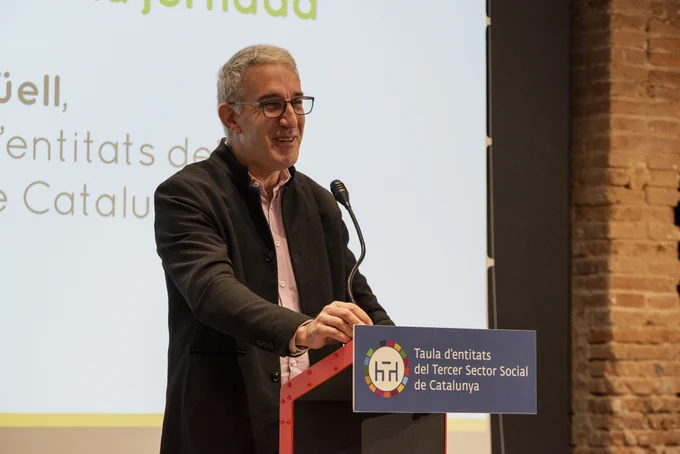 Enric Morist Güell, president de la Taula del Tercer Sector Social